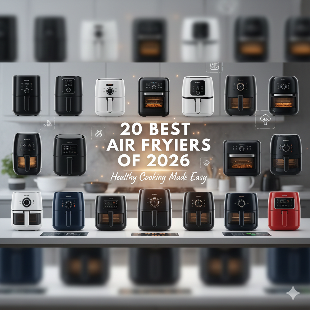 20 Best Air Fryers of 2026: Healthy Cooking Made Easy