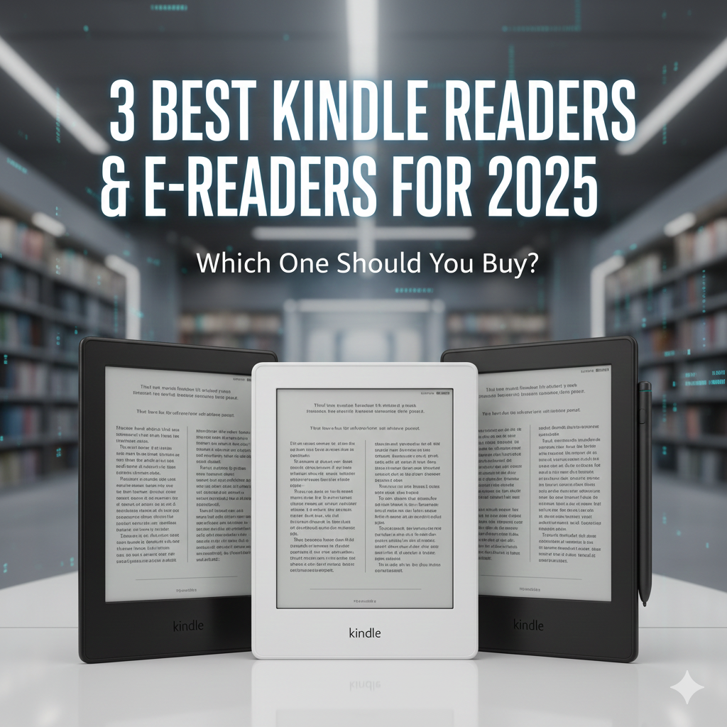 3 Best Kindle Readers and E-Readers for 2025: Which One Should You Buy?