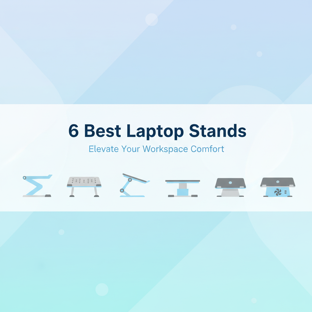 6 Best Laptop Stands for Home Office: Ergonomic Solutions for 2025