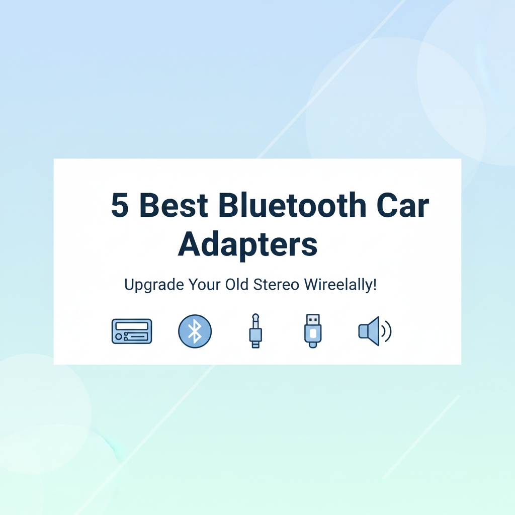 5 Best Bluetooth Car Adapters in 2025: Upgrade Your Old Stereo Without Replacing It