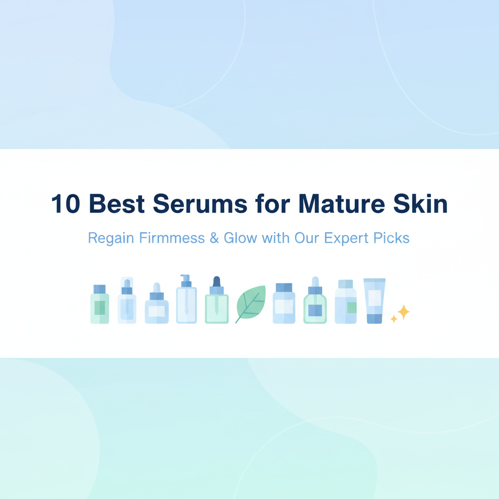 Best Serums for Mature Skin Over 50: Expert Picks for Firmness & Glow in 2025