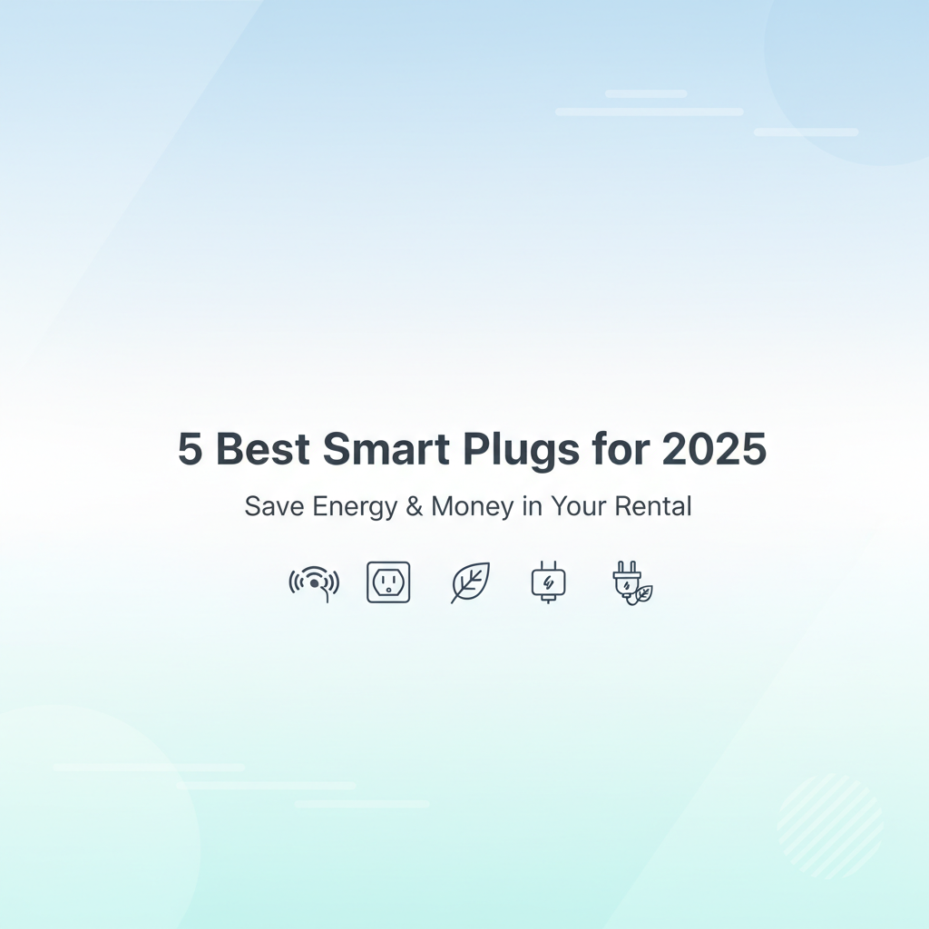 Best Smart Plugs for Energy Saving and Rental Apartments in 2025