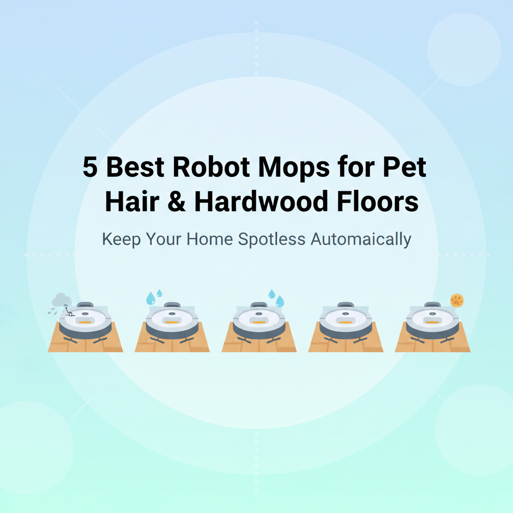 Best Robot Mops for Pet Hair and Hardwood Floors in 2025