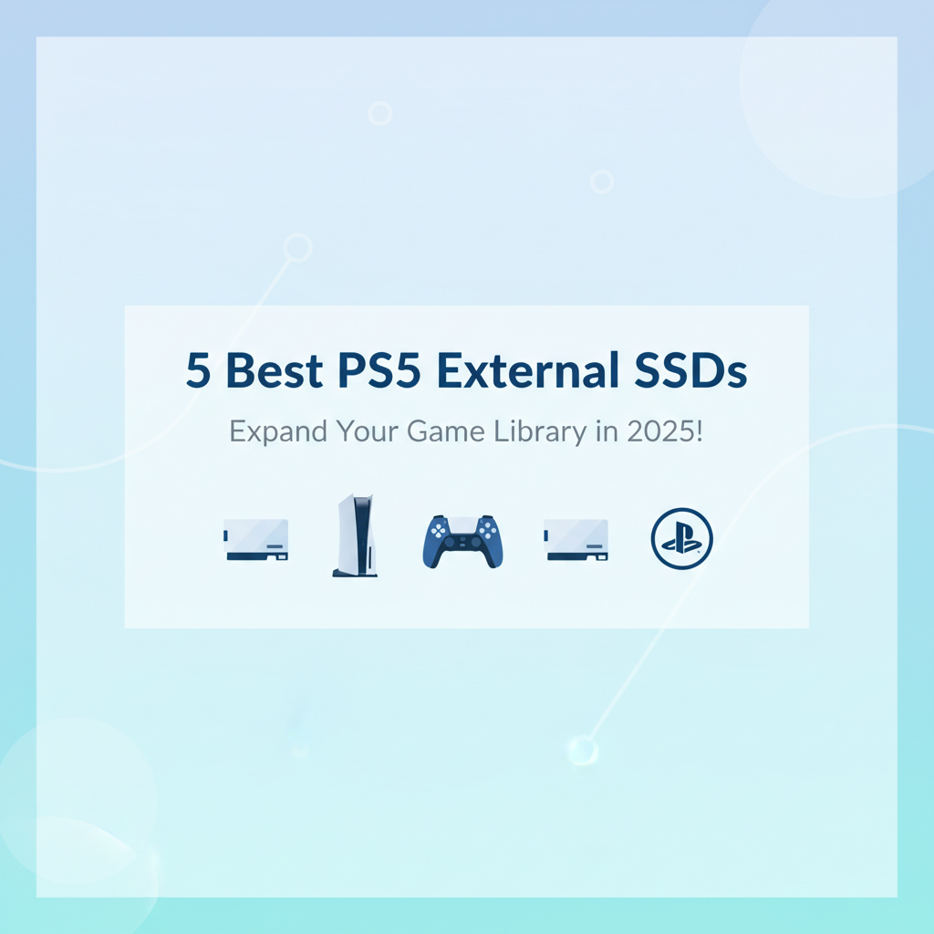 Best PS5 External SSDs for Expanding Your Game Library in 2025