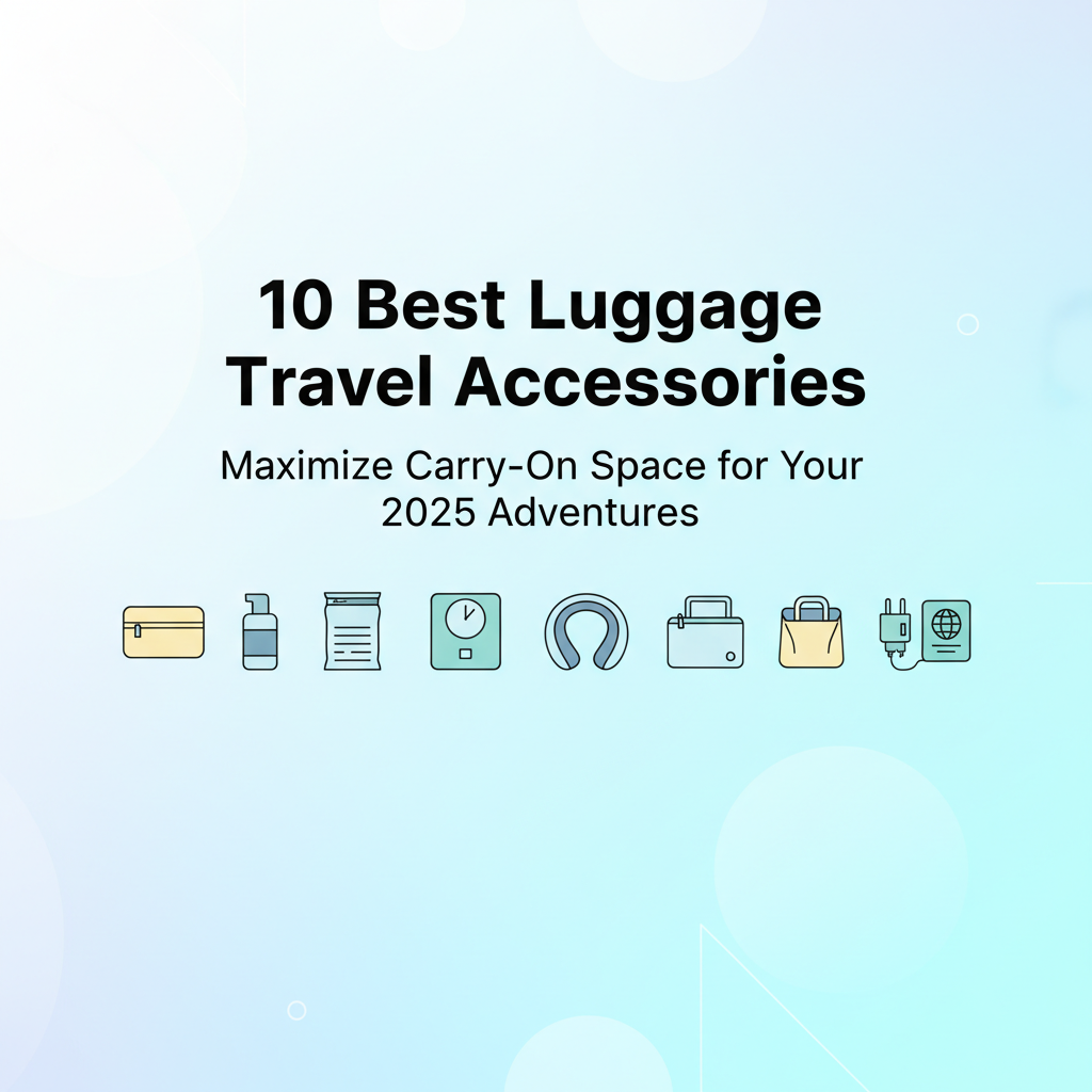 Best Luggage Travel Accessories to Maximize Carry-On Space in 2025