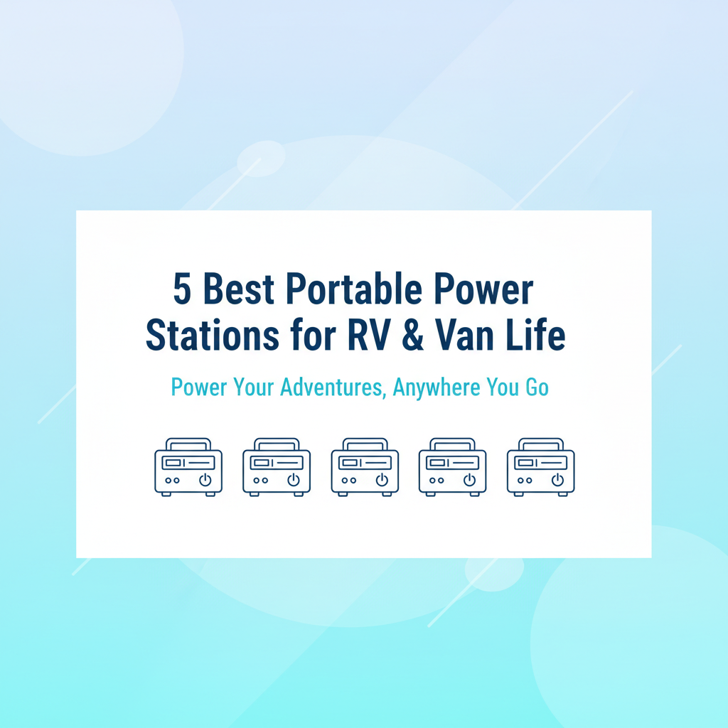 5 Best Portable Power Stations for RV & Van Life in 2025