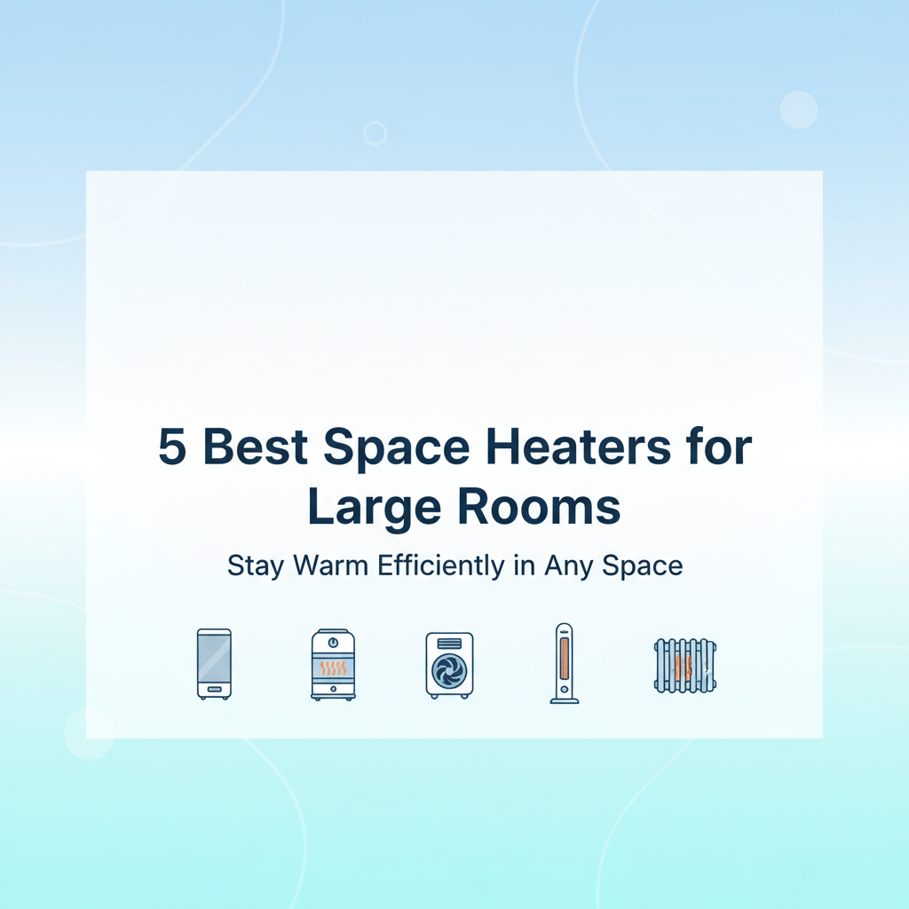 Best Space Heater for Large, Drafty Rooms in 2025
