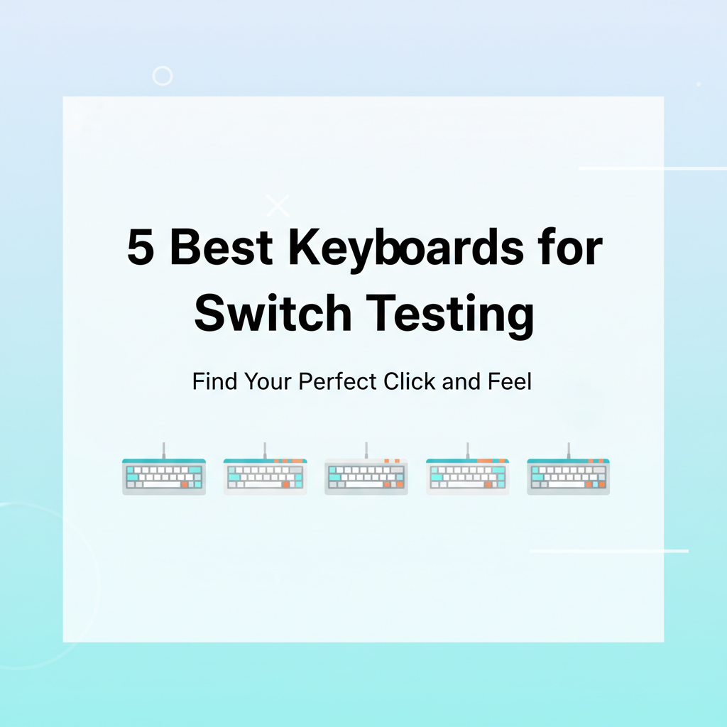The 5 Best Keyboards for Mechanical Switch Testing in 2025