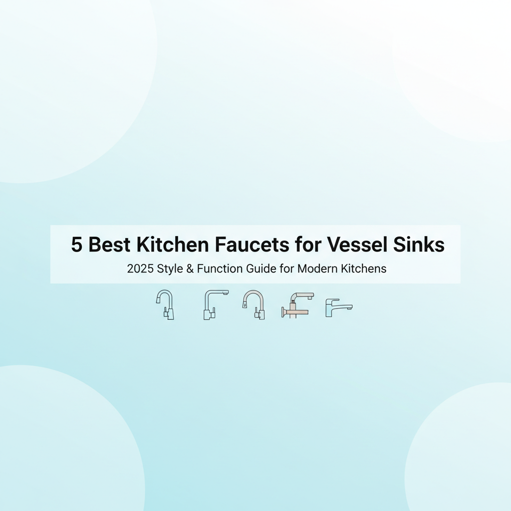Best Kitchen Faucets for Vessel Sinks: 2025 Style & Function Guide