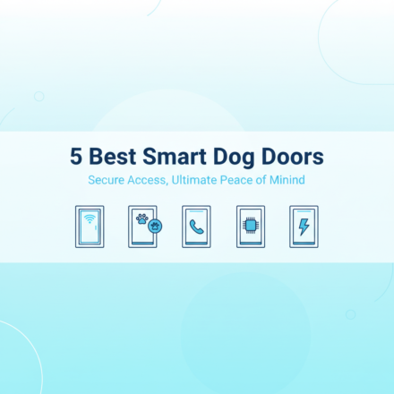 5 Best Smart Dog Doors for Privacy & Security in 2025