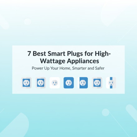 7 Best Smart Plugs for High-Wattage Appliances in 2025