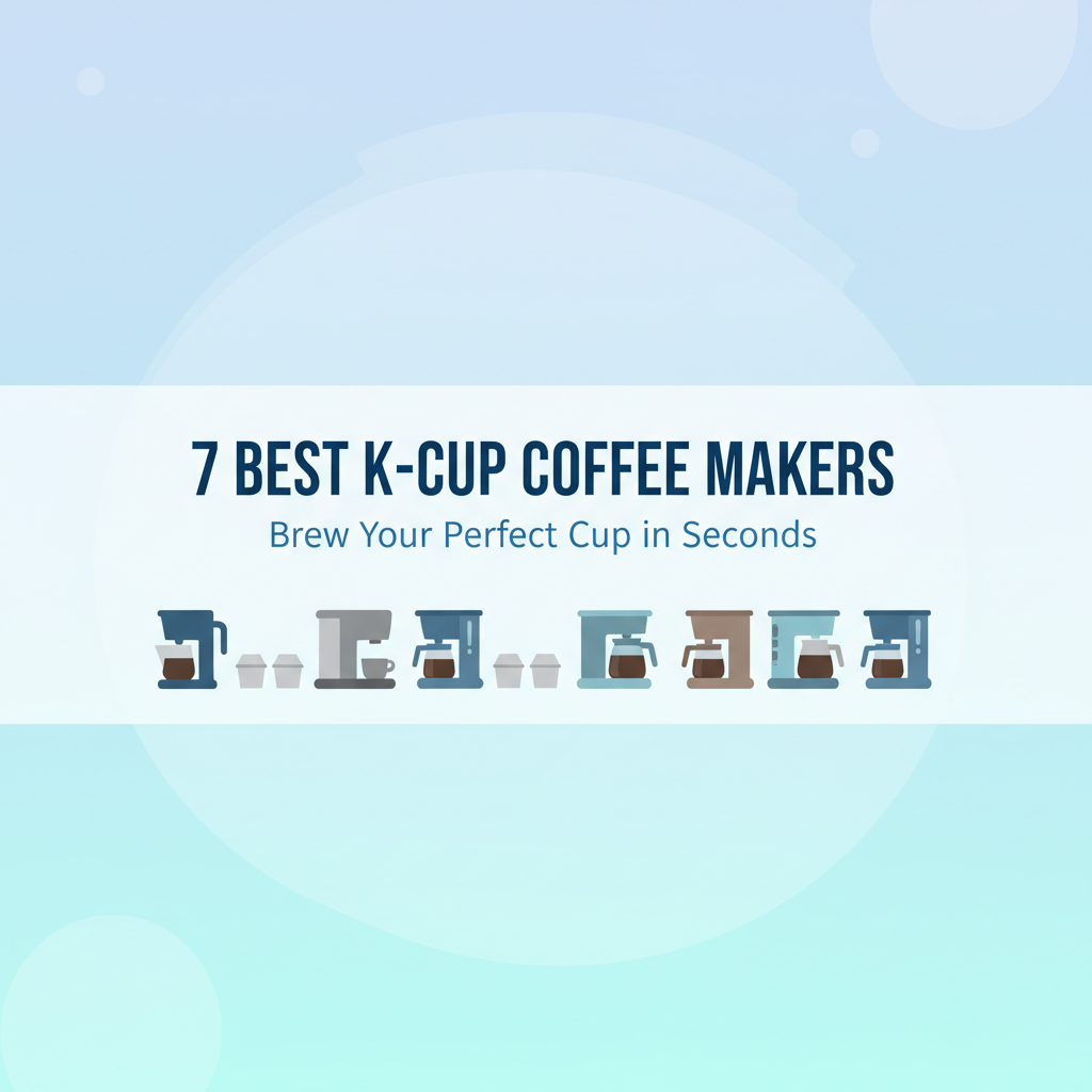 The 7 Best K-Cup Coffee Makers for Speed and Convenience (Expert Picks)