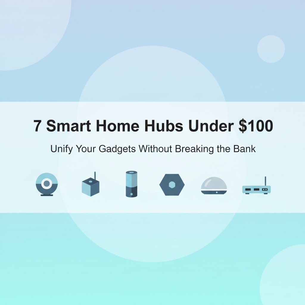 Best Smart Home Hubs Under $100 in 2025: Unify Your Gadgets Without Breaking the Bank