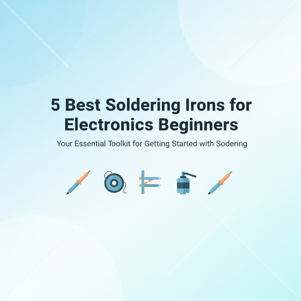 Best Soldering Irons for Electronics Beginners in 2025