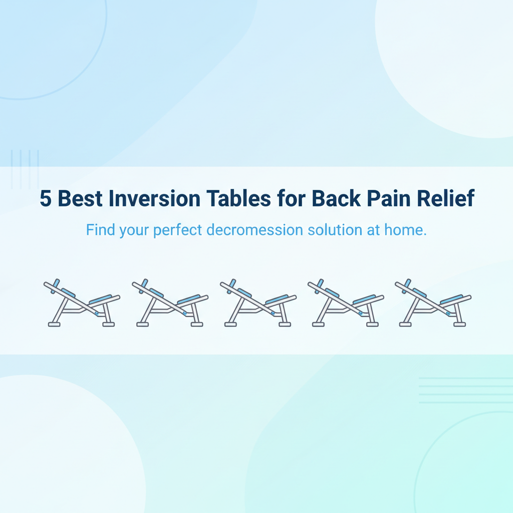 The 5 Best Inversion Tables for Back Pain Relief at Home (2025 Review)
