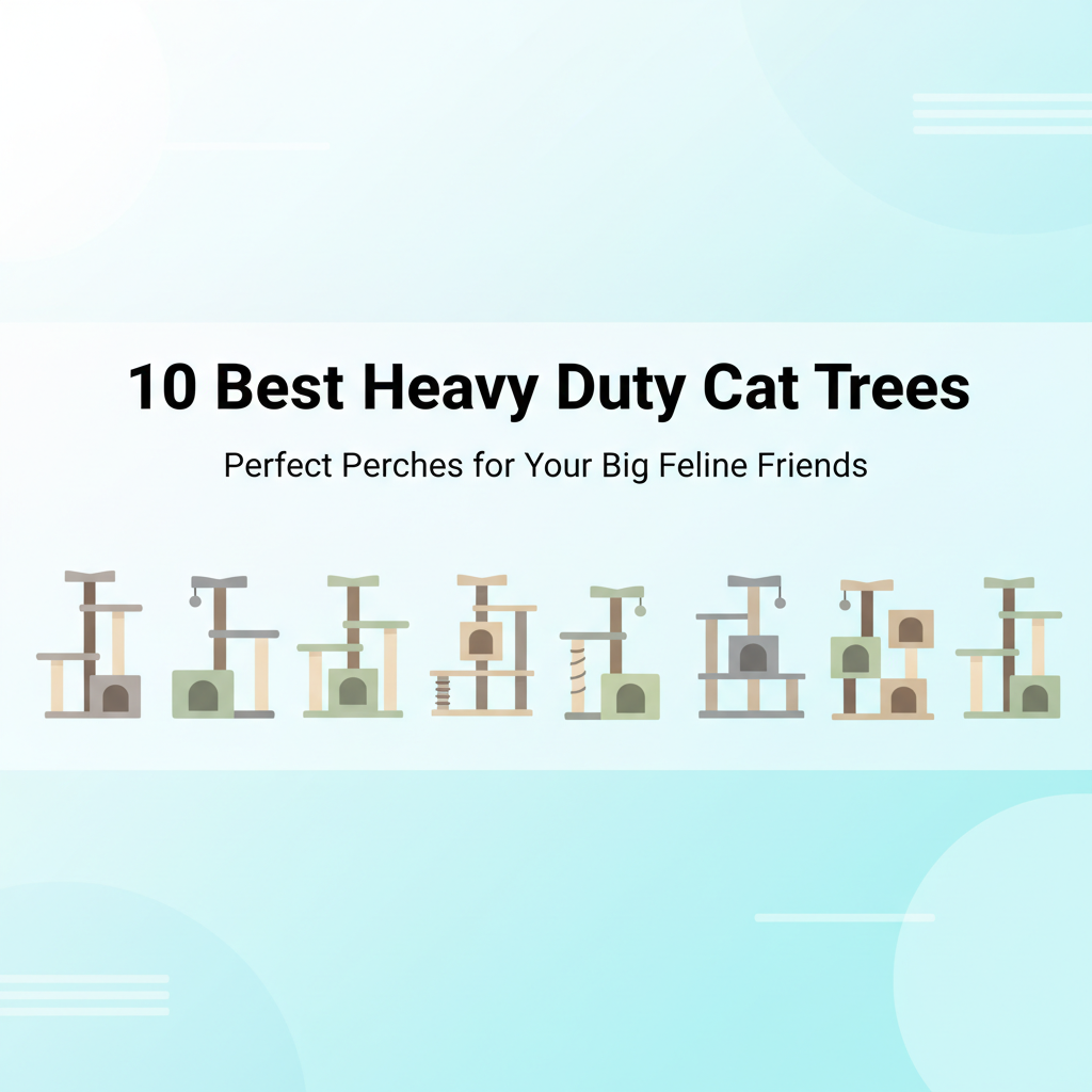 Best Heavy Duty Cat Tree for Large Breeds (Maine Coons, Ragdolls) in 2025
