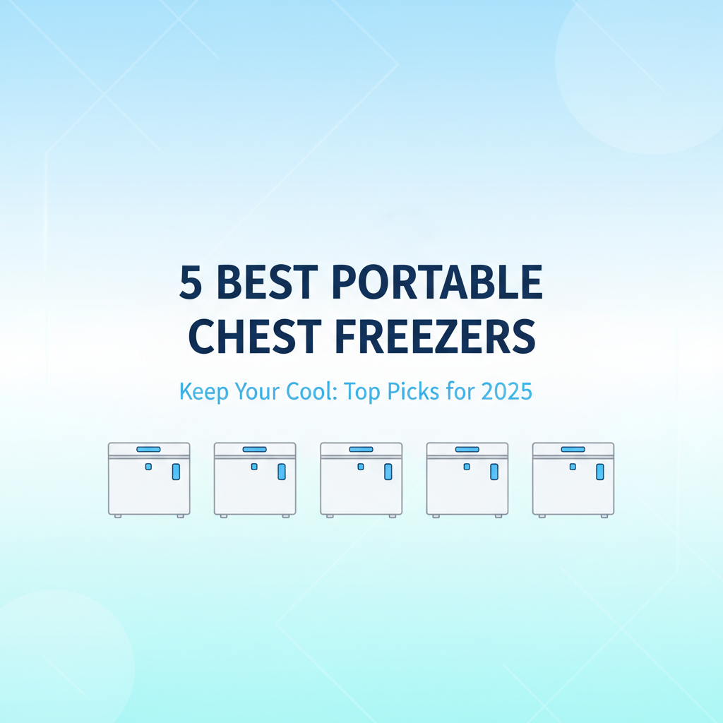 Best Portable Chest Freezer for Deep Freezers & Overflow Storage in 2025