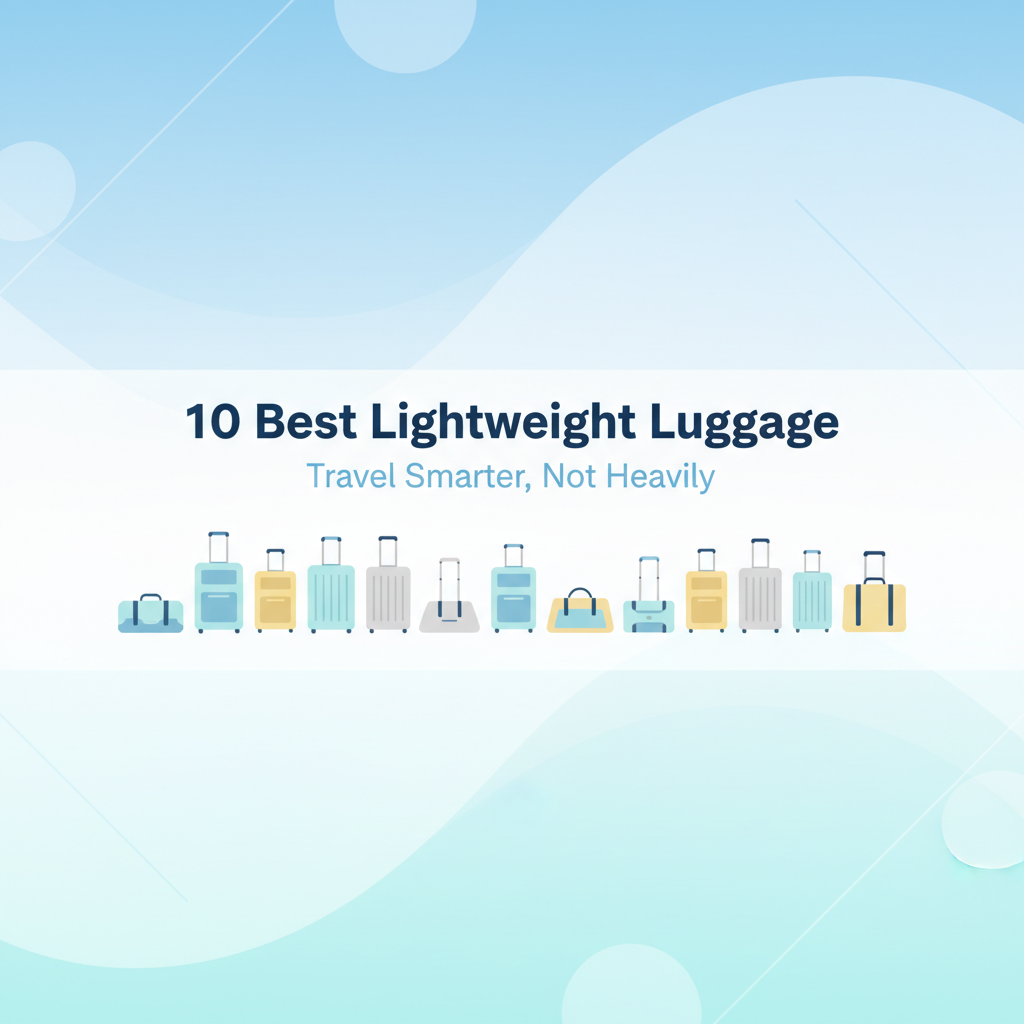 Best Lightweight Luggage for International Travel in 2025