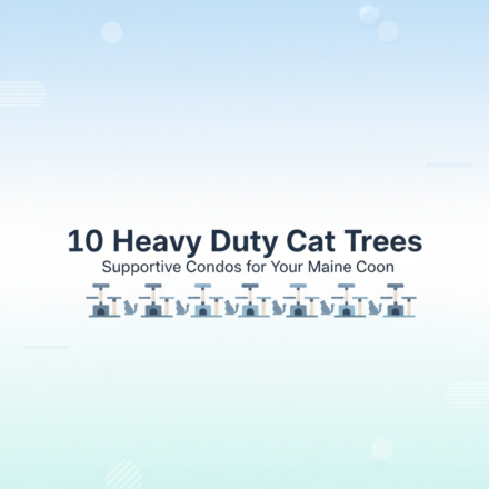 Best Heavy Duty Cat Trees for Maine Coons: Supportive Condos for Large Breeds