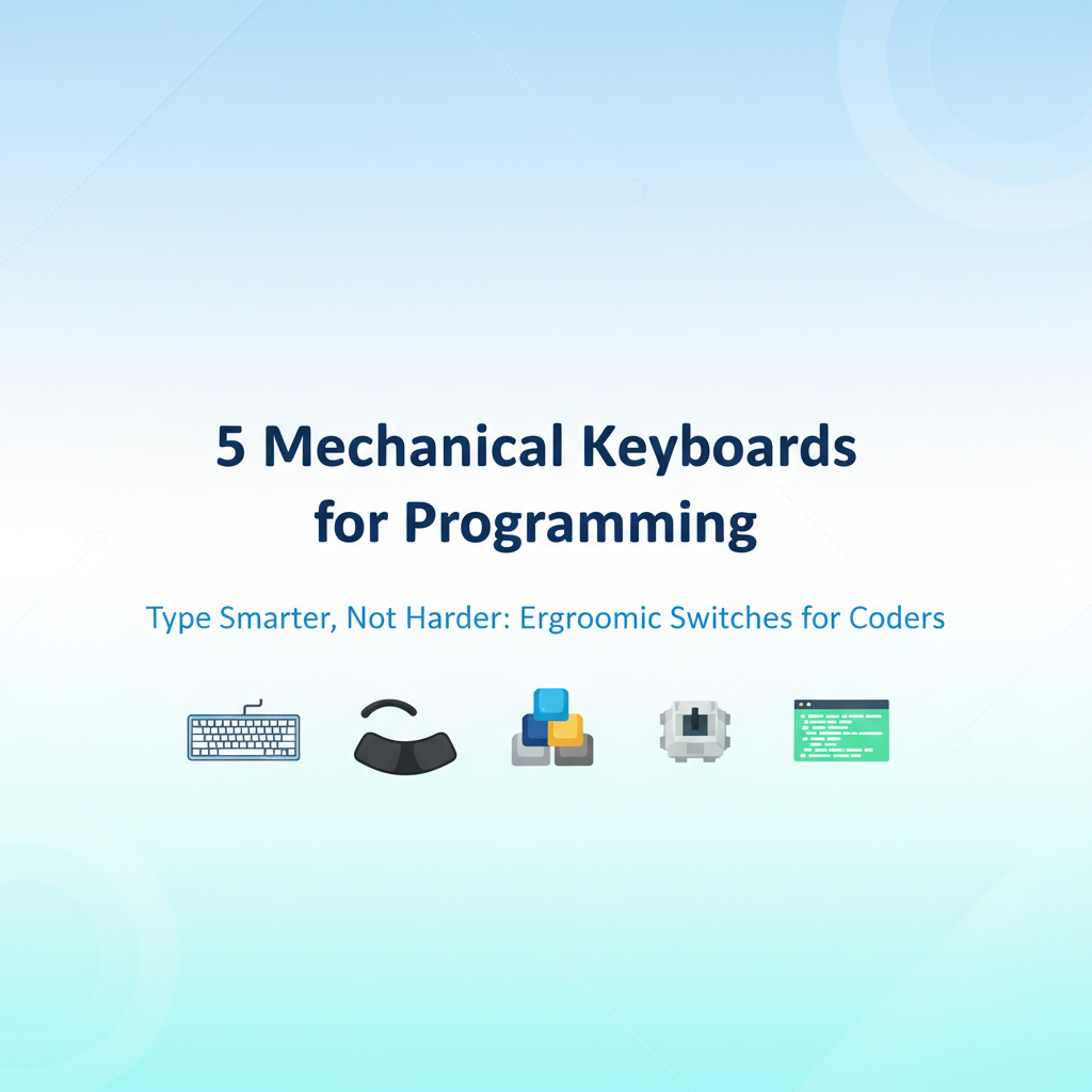 Best Mechanical Keyboards for Programming: Ergonomic Switches for Coders