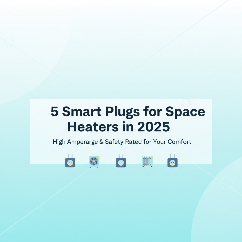 Best Smart Plugs for Space Heaters in 2025 (High Amp & Safety Rated)