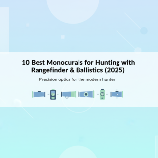 Best Monoculars for Hunting with Rangefinder & Ballistics (2025)