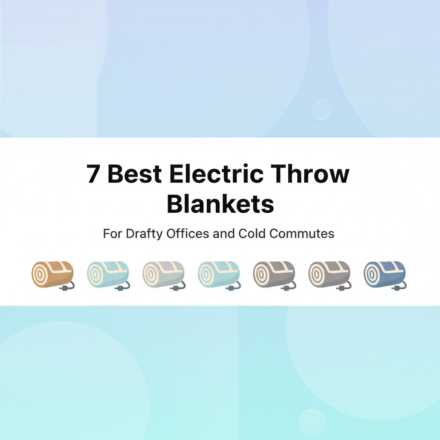The 7 Best Electric Throw Blankets for Drafty Offices and Cold Commutes in 2025