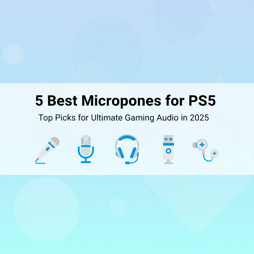 Best Microphones for Streaming and Gaming on PS5 in 2025