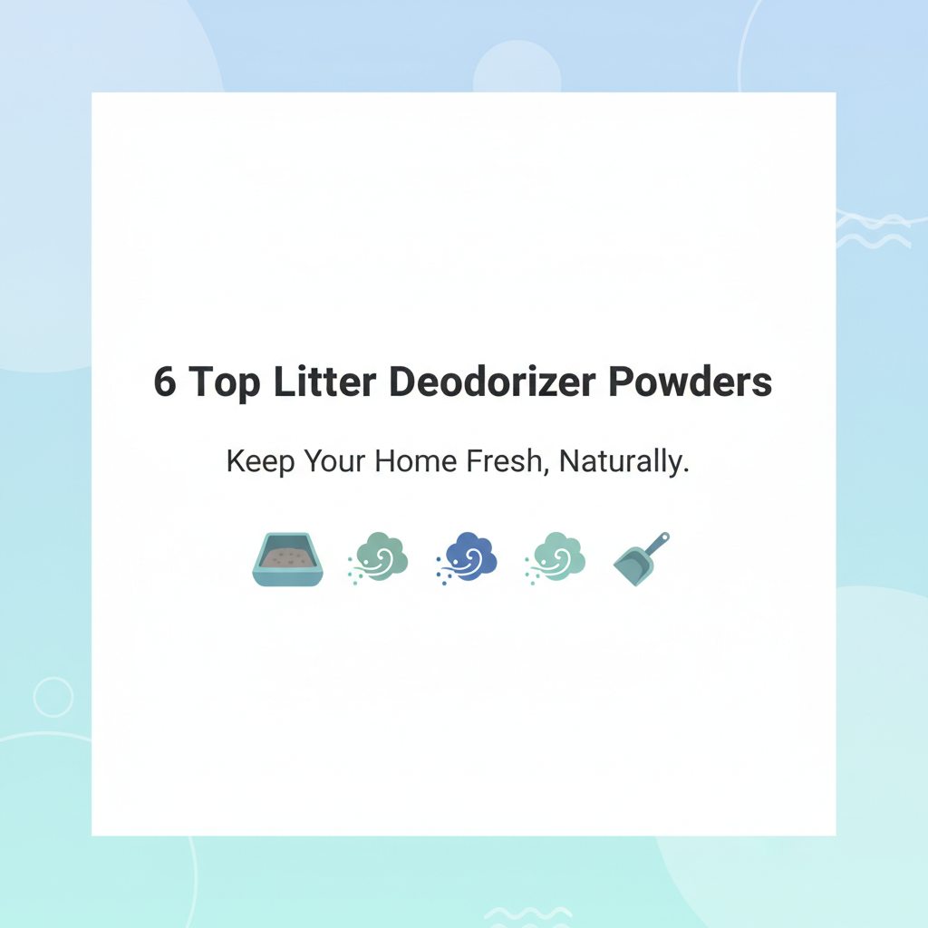 The 6 Best Litter Deodorizer Powders That Actually Control Smell in 2025
