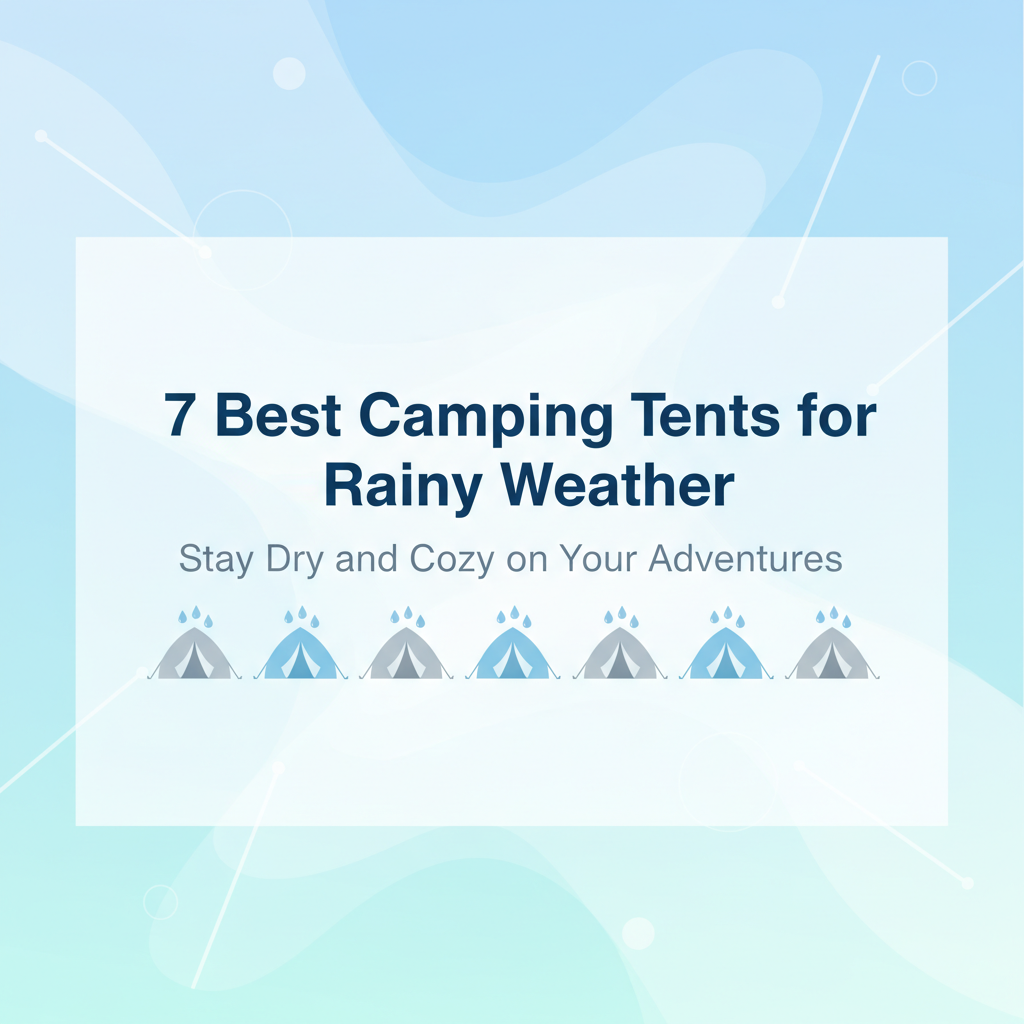 The 7 Best Camping Tents for Rainy Weather in 2025: Stay Dry and Cozy