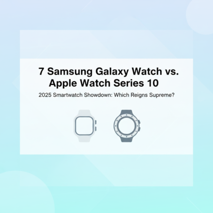 Samsung Galaxy Watch 7 vs Apple Watch Series 10 – 2025 Comparison