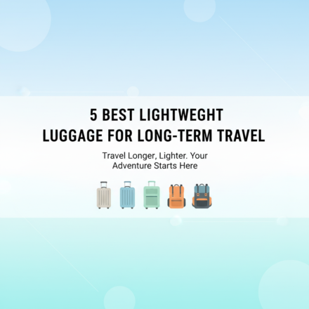 Best Lightweight Luggage for Long-Term Travel: 5 Tested Bags for 2025