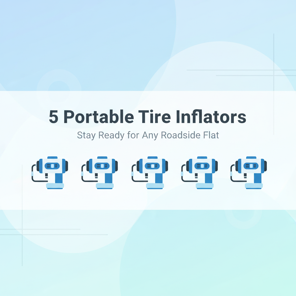 Best Portable Tire Inflators for Roadside Emergencies (Our Top Picks for 2025)