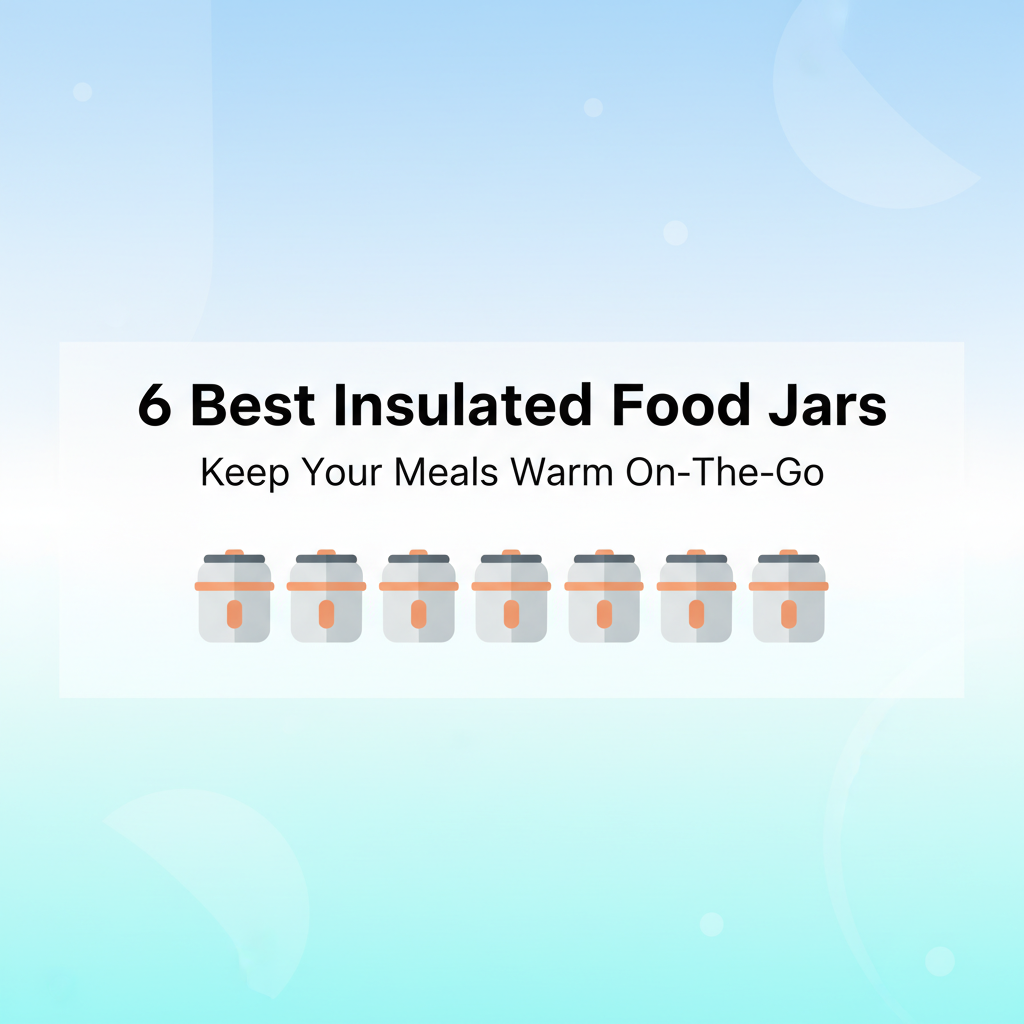 6 Best Insulated Food Jars That Actually Keep Food Hot for Hours