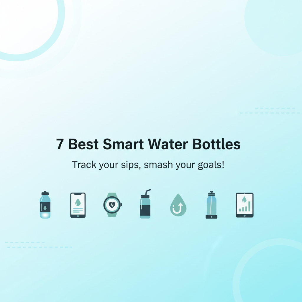 7 Best Smart Water Bottles for Hydration Tracking & Fitness Goals (2025 Expert Picks)