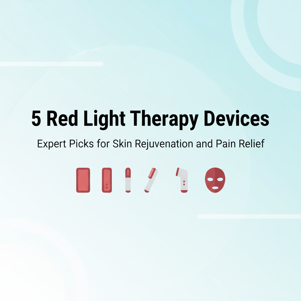 Best Red Light Therapy Devices for Skin and Pain Relief (Expert Picks)