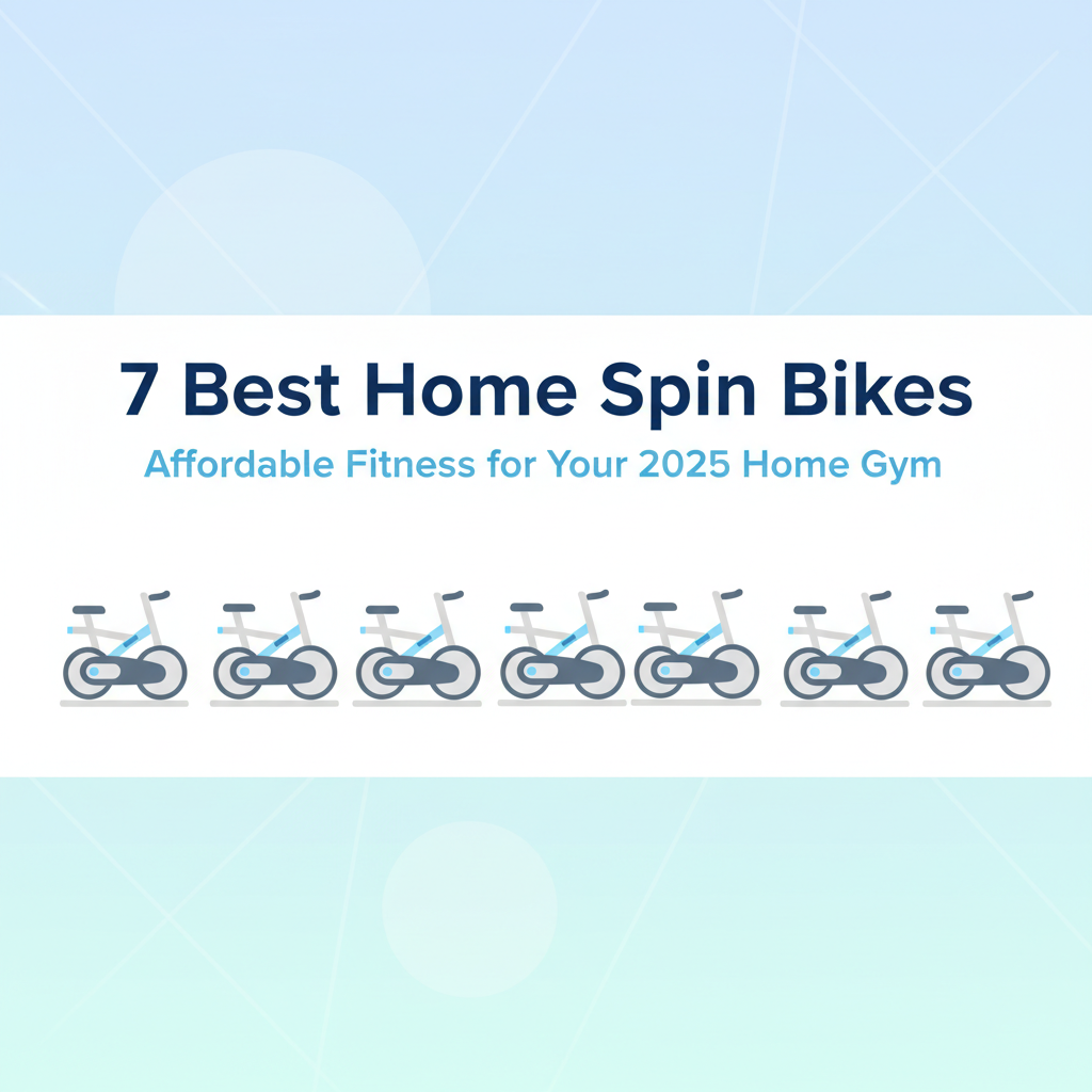 7 Best Home Spin Bikes Under $500 for Your 2025 Home Gym