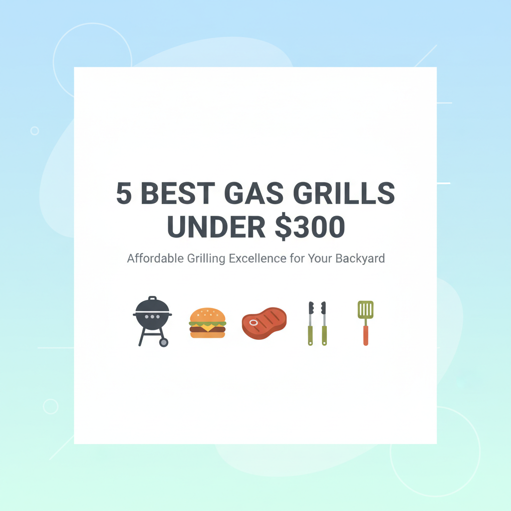Best Gas Grills Under $300 for Burgers, Steaks, and Backyard BBQs in 2025