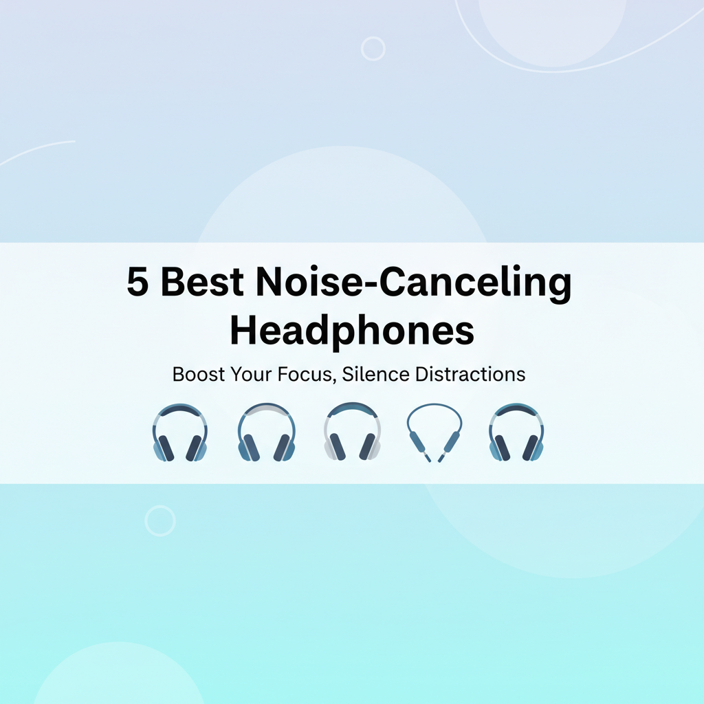 Best Noise-Canceling Headphones for Work From Home in 2025