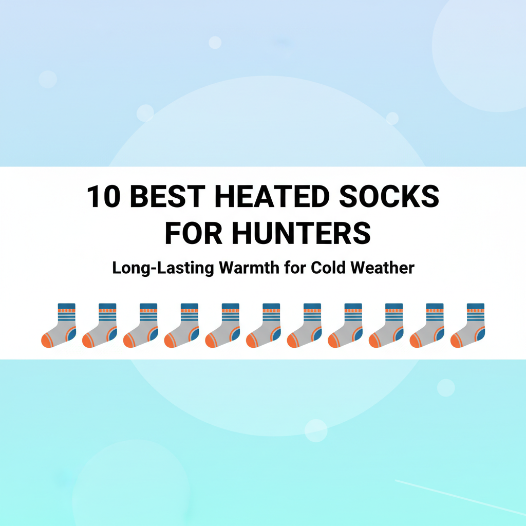 Best Heated Socks for Hunters (Long-Lasting Warmth for Cold Weather)