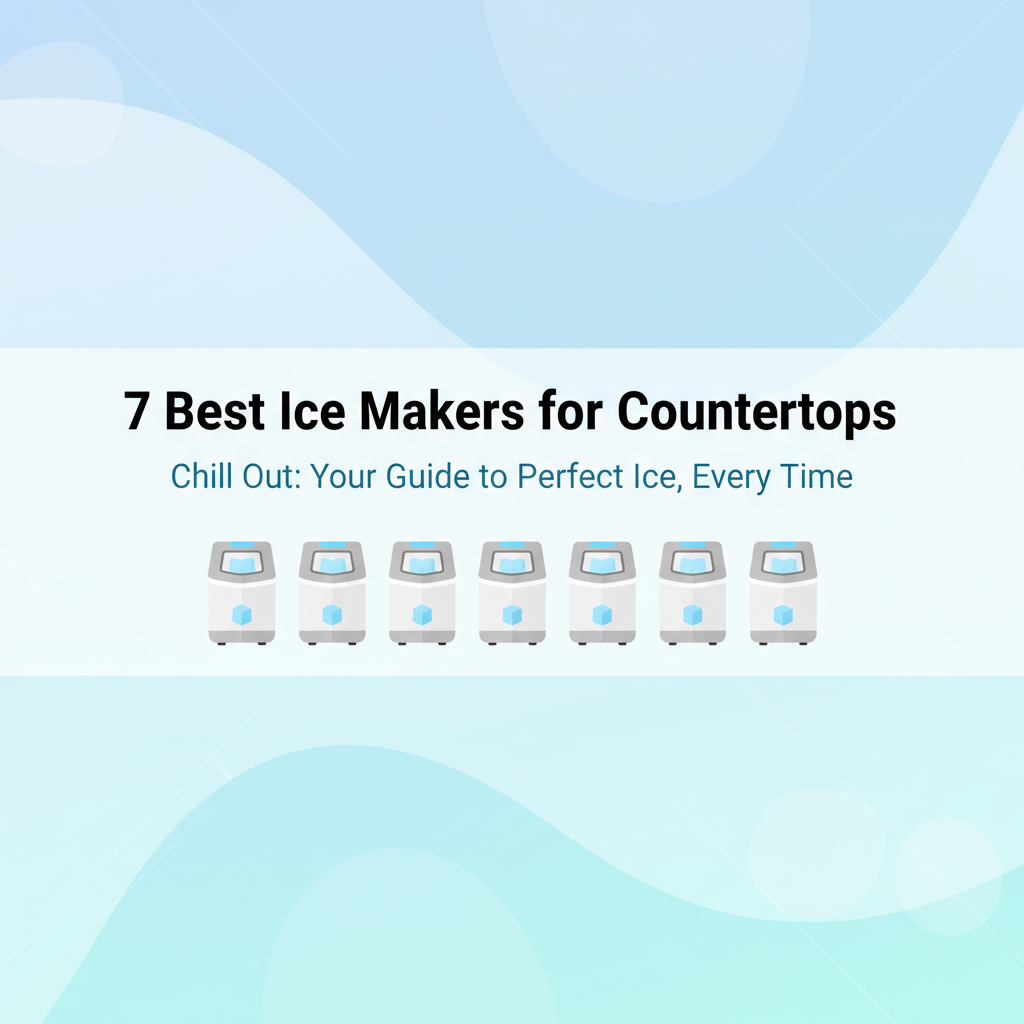 7 Best Ice Makers for Countertops in 2025 (Bullet Ice & More)