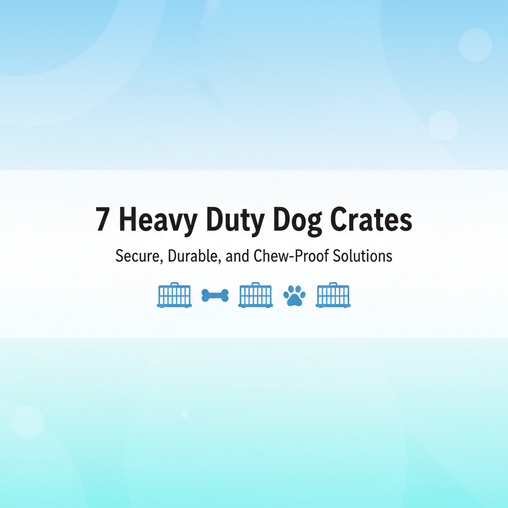 7 Best Heavy Duty Dog Crates for Escape Artists & Anxious Chewers