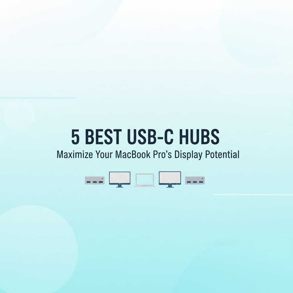 Best USB-C HUBS with DISPLAYLINK for MacBook Pro in 2025