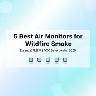 Best Air Monitors for Wildfire Smoke in 2025 (PM2.5 & VOC Detection)