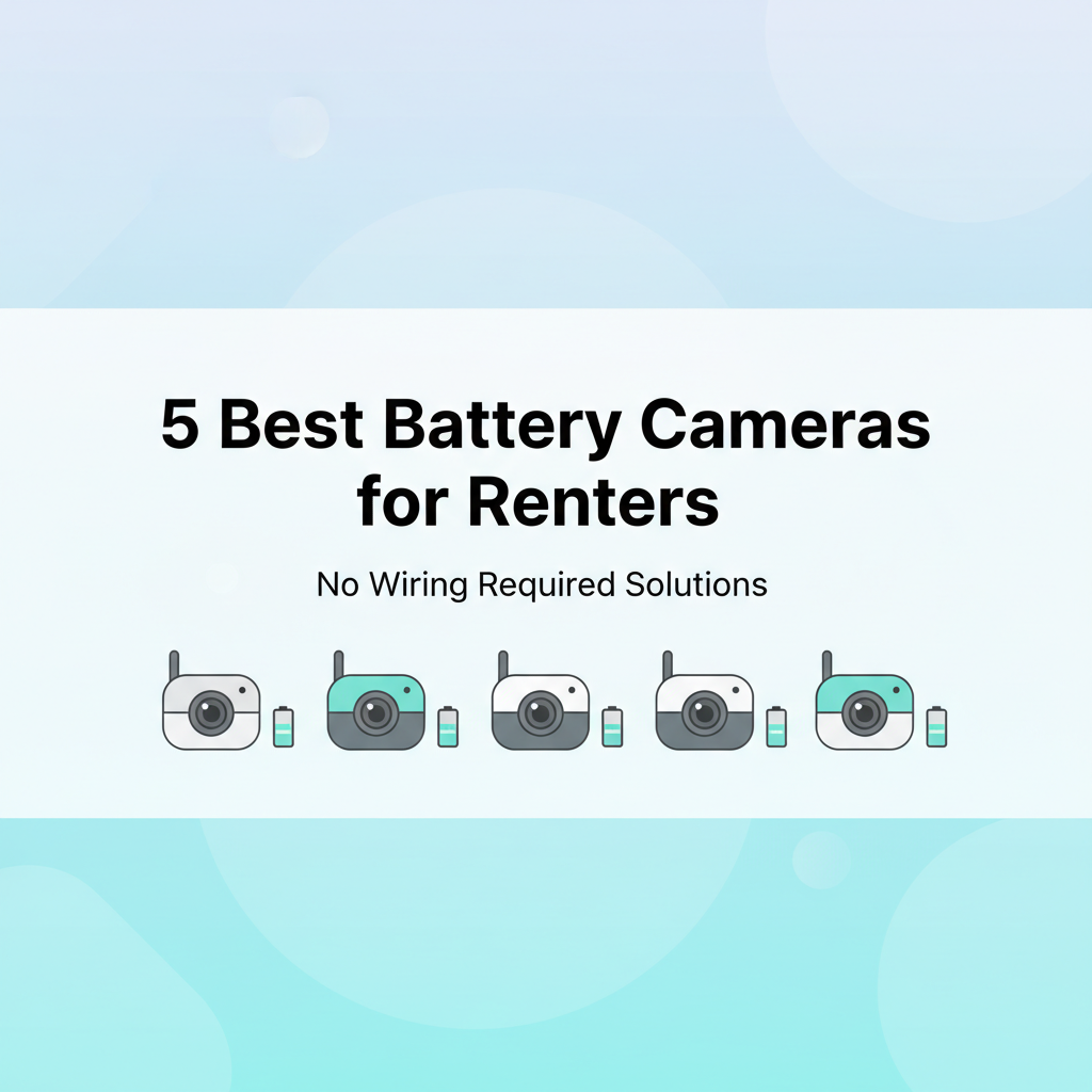 Best Battery Powered Security Cameras for Renters: No Wiring Required (2025)