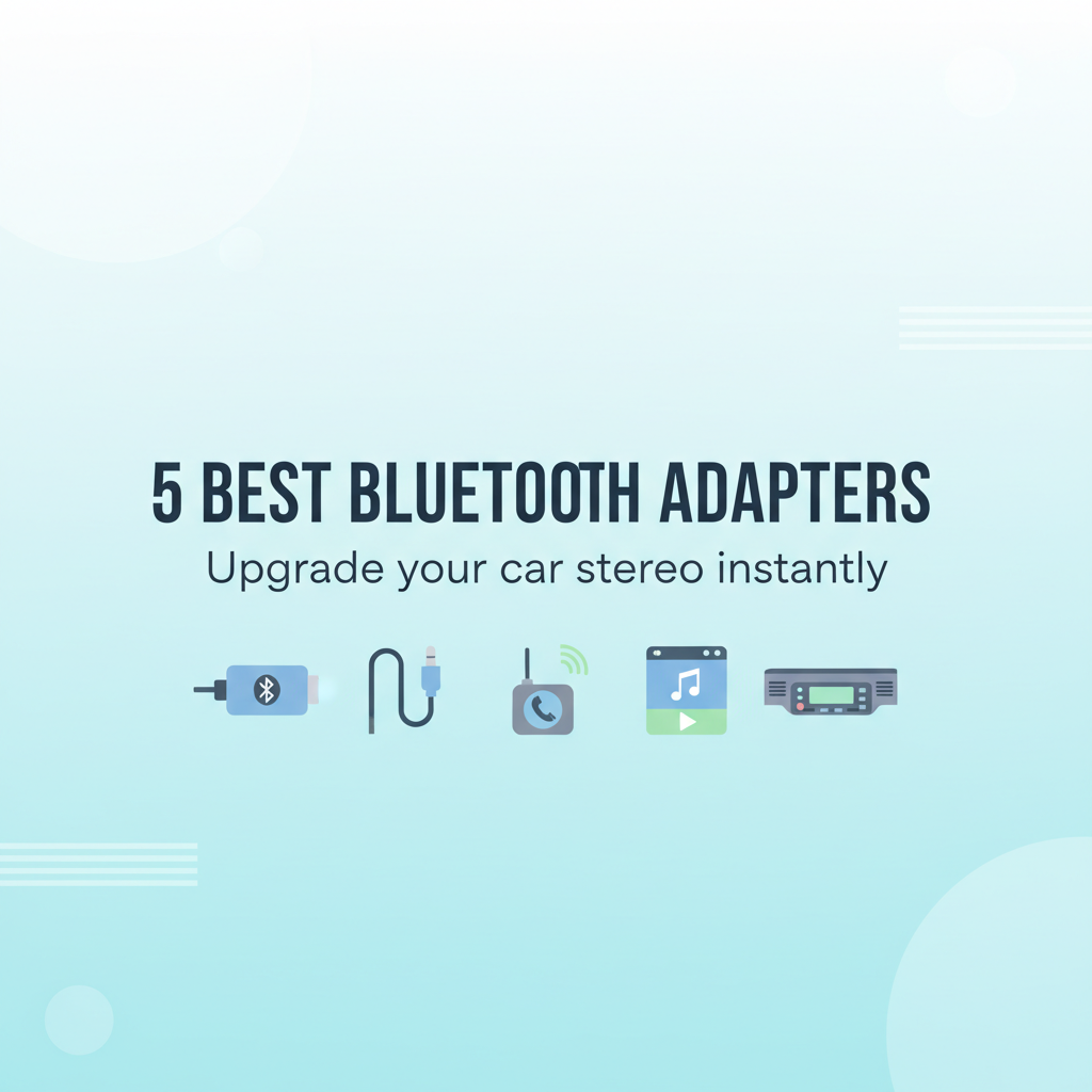 Best Bluetooth Adapters for Car Non-Bluetooth Stereos (Hands-Free Calling & Audio)