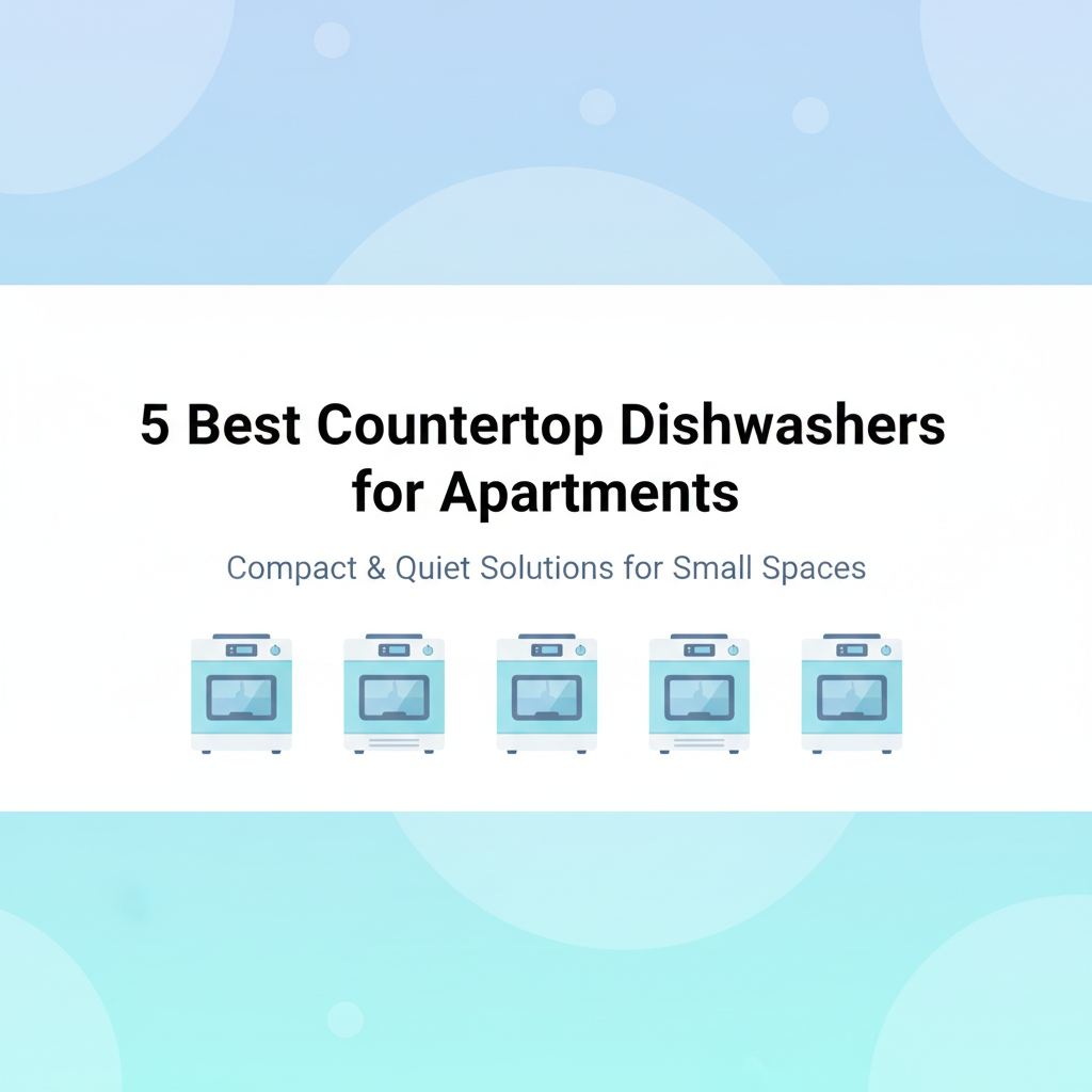 Best Countertop Dishwasher for Apartment Living 2025