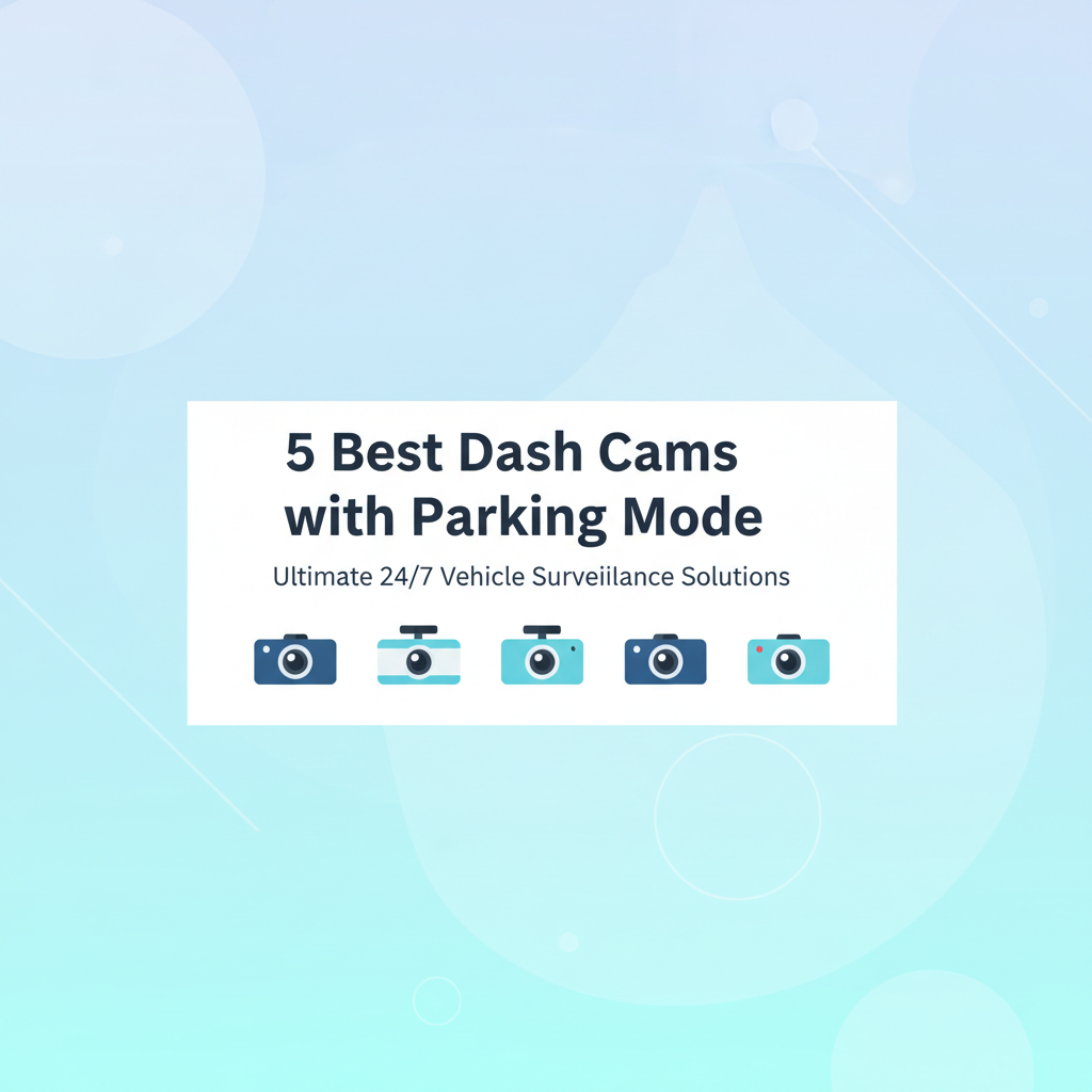 Best Dash Cams with Parking Mode for 24/7 Car Security in 2025