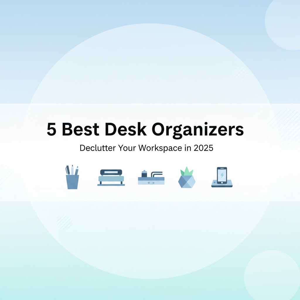Best Desk Organizers for Minimalists: Declutter Your Workspace in 2025