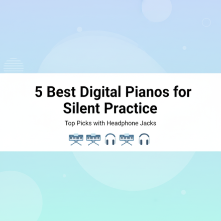 Best Digital Pianos for Silent Practice with Headphone Jacks